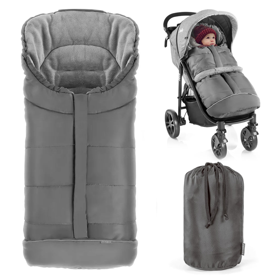 Zamboo Fusssack für Joie Buggy Sportwagen (passend für Litetrax, Mytrax, Chrome) - Winterfusssack fü