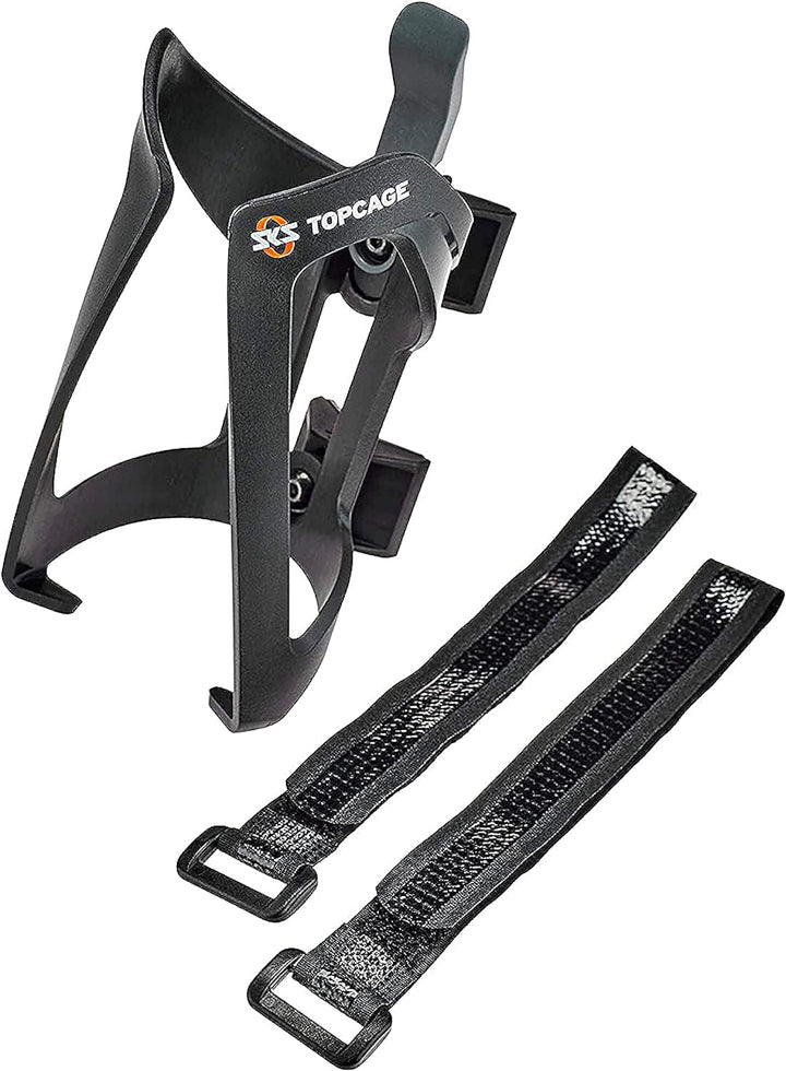 SKS GERMANY Anywhere TOPCAGE Flaschenhalter, Fahrradzubehör &amp; SIGG - Weiche Fahrrad Trinkflasche - P