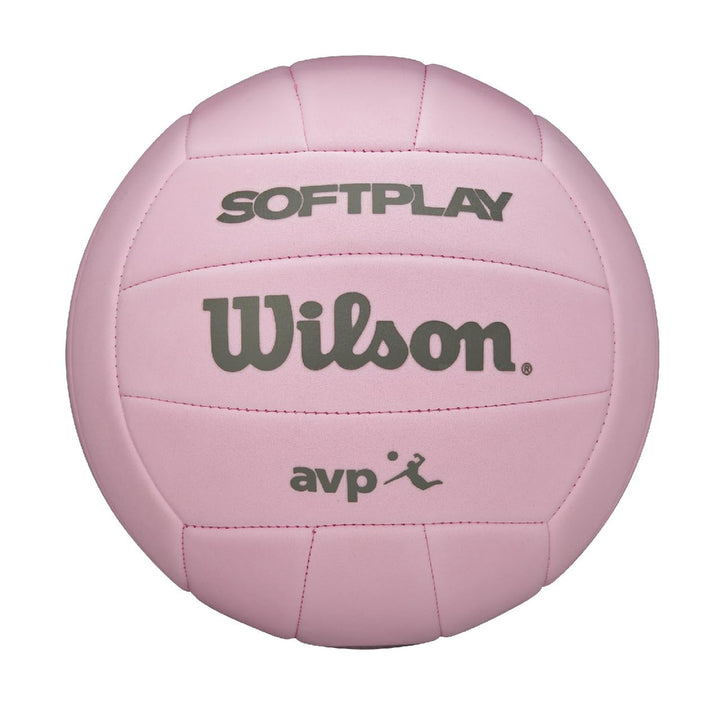 Wilson Super Soft Play Outdoor Recreation Volleyballs - Official Size Rosa, Rosa