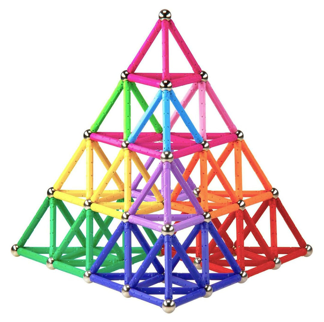 Funifinds 220 Stück Magnetische Stöcke Blöcke, Magnet Bildungsspielzeug Sticks Magnetische Bausteine