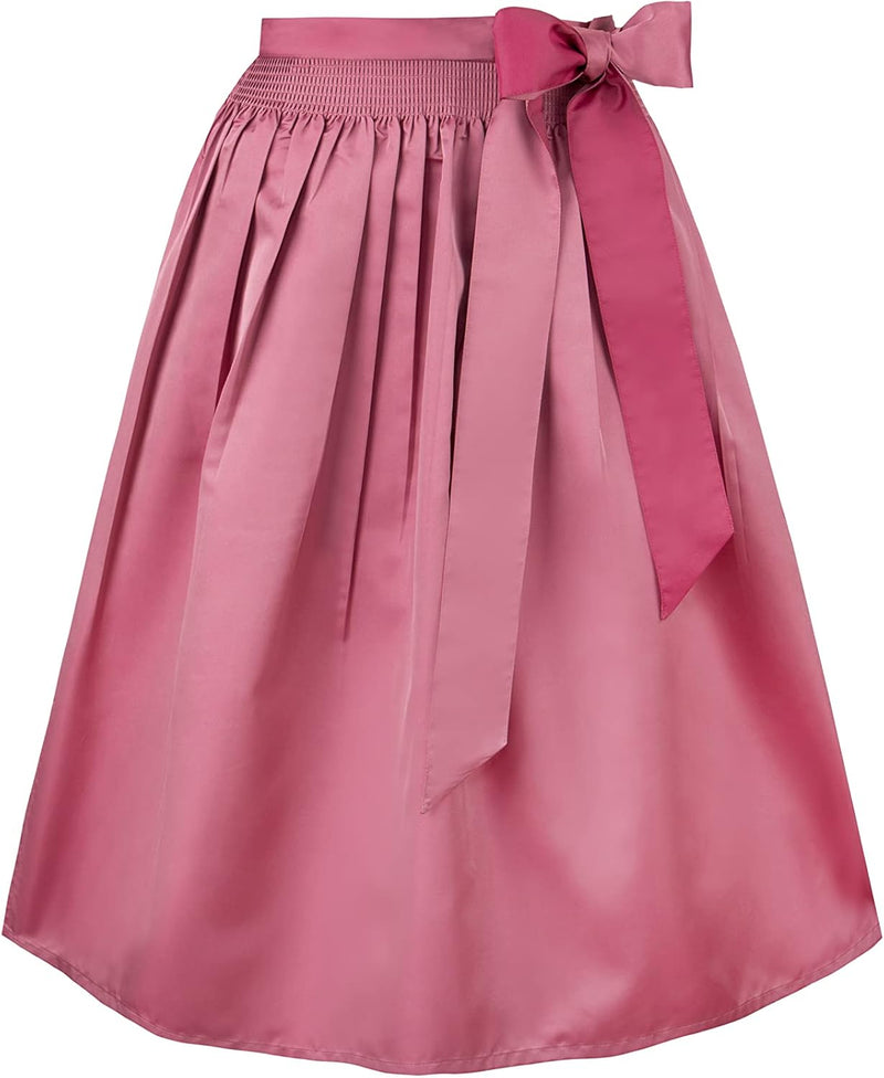Stockerpoint Damen Schürze Kristin Dirndlschürze, Fuchsia, Regular