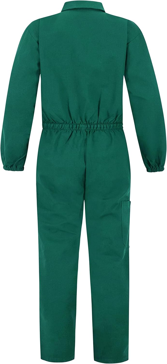 BWOLF ANAX Arbeitsoverall Herren Overall Herren Arbeitskleidung 100% Baumwolle Arbeitsoveralls mit 5