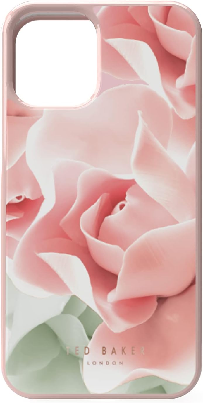 Ted Baker Schutzhülle für iPhone 13 Pro (stossfest, Porzellanrosa)