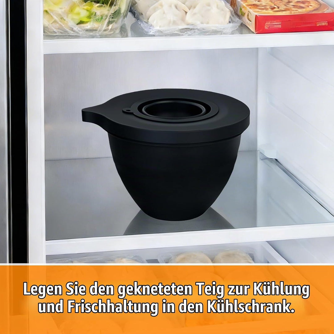 Silikon Einlagen, kompatibel mit Kitchen Aid 4,5-5 Quart Mixer mit kippbarem Kopf, 2 Einlagen mit De