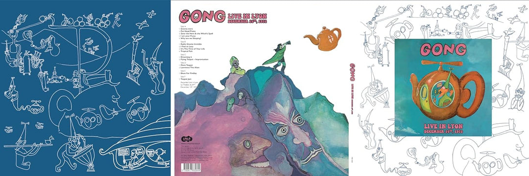 Live In Lyon, 14. Dezember 1972, Vinyl