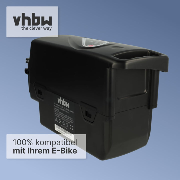 vhbw Akku kompatibel mit Panasonic Flyer L11 HS, L14 HS, L6, L8 HS, L10 HS, L8, L4, L2, L5, L9 E-Bik