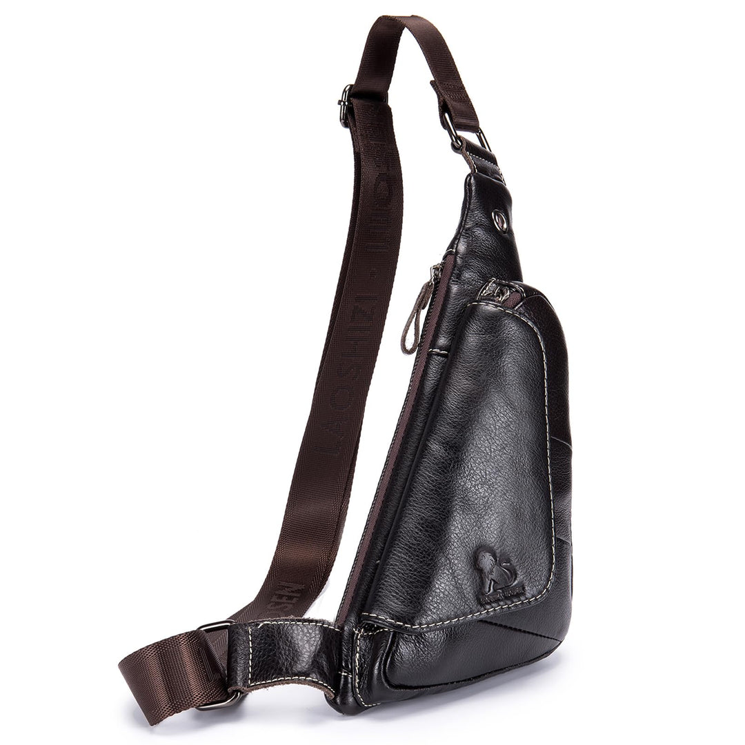 pundarika brusttasche herren leder Kleine umhängetasche herren sling bag Leder Crossbody bag Tasche