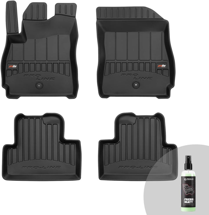 FROGUM ProLine 3D Gummimatten Exklusiven Auto Fussmatten Autofussmatten für Chevrolet Orlando I 2010