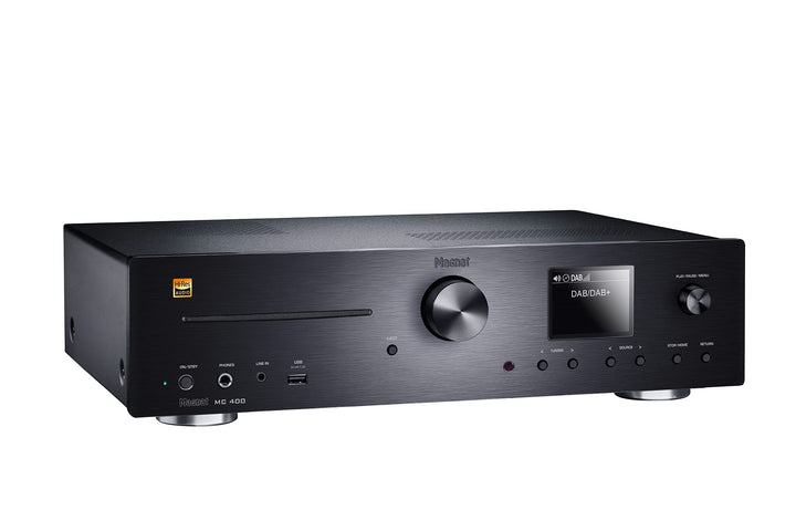 MC 400, Kompakter High-End Stereo Netzwerk/CD/DAB/FM-Receiver mit 200 Watt Maximal-Ausgangsleistung