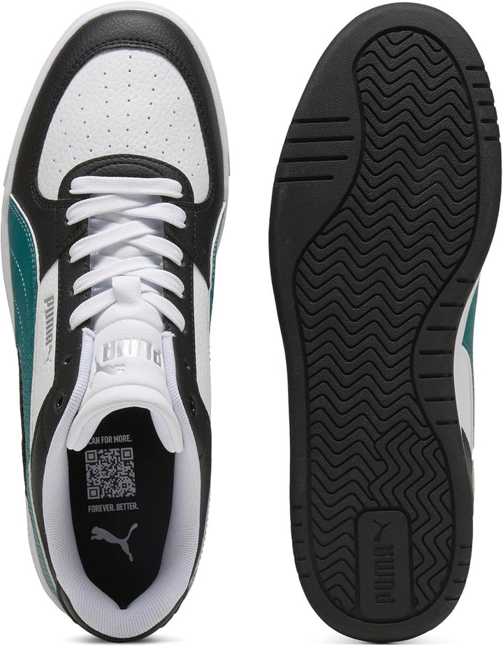 PUMA Unisex Zapatillas Sneaker 41 EU Puma Black Emerald Ice Puma Weiss, 41 EU Puma Black Emerald Ice
