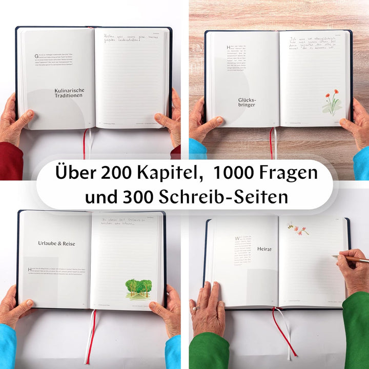 Die Spuren Deines Lebens/Schreibe Deine Biografie | DIY Biographie | Wegbegleiter Tagebuch | Selbstr