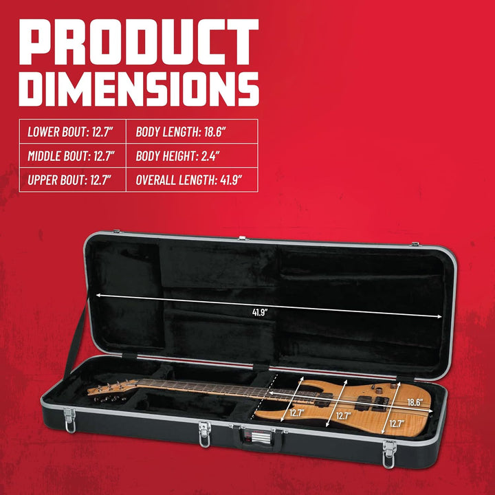 GATOR Etuis ABS deluxe für E-Gitarre XL XL-Gitarre, XL-Gitarre