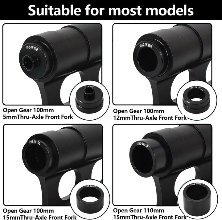 Bicycle Fork Mounts, Aluminium Alloy Bicycle Fork Holder, Bicycle Fork Mount With Quick Release, 5/1