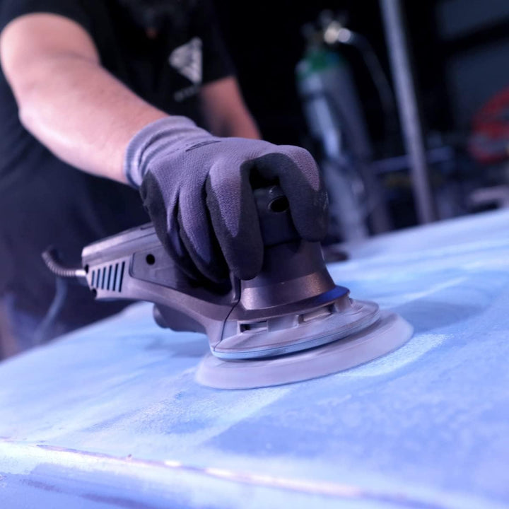 STAHLWERK ES-150 ST Brushless Exzenterschleifer Rotationsschleifer Handschleifer mit 350 Watt leistu