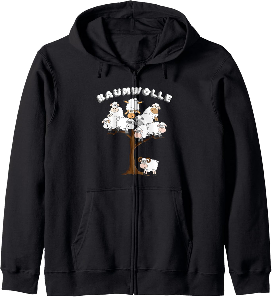 Baumwolle als Schaf, Super Geschenk als Schafe Kind Schlaf Kapuzenjacke