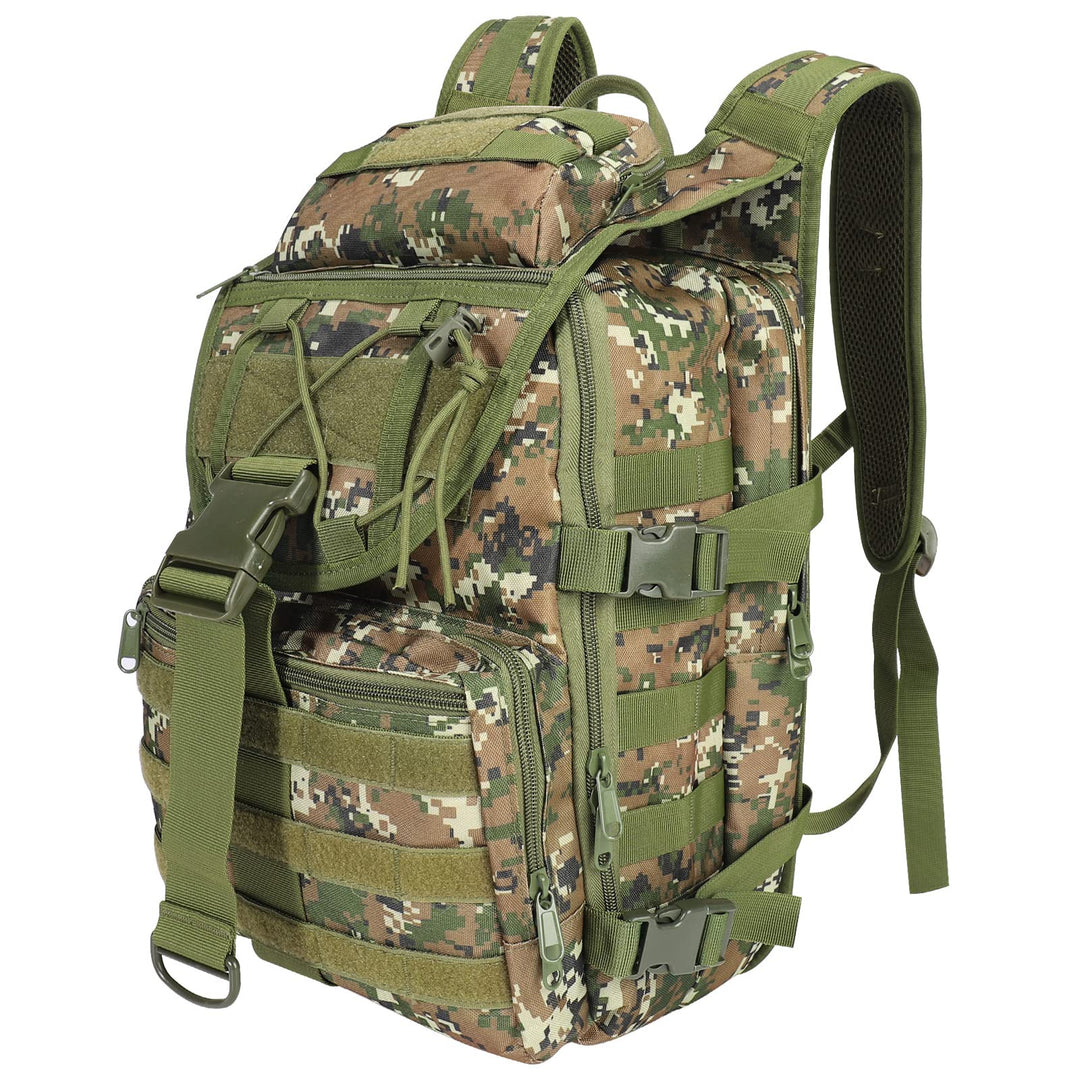 SHANNA Militärrucksack 35L/50L Armee Rucksack Molle, Hohe Kapazität Trekkingrucksack Wanderrucksäcke