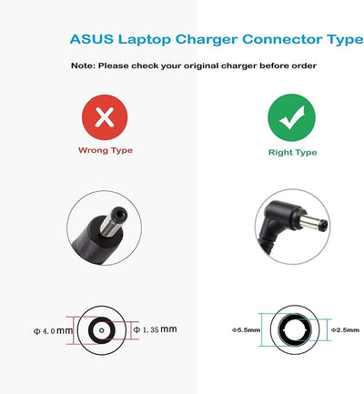 FSKE 120W 19V 6.32A Laptop Netzteil für Asus Toshiba Lenovo MSI usw Notebook Ladegerät AC Adapter La