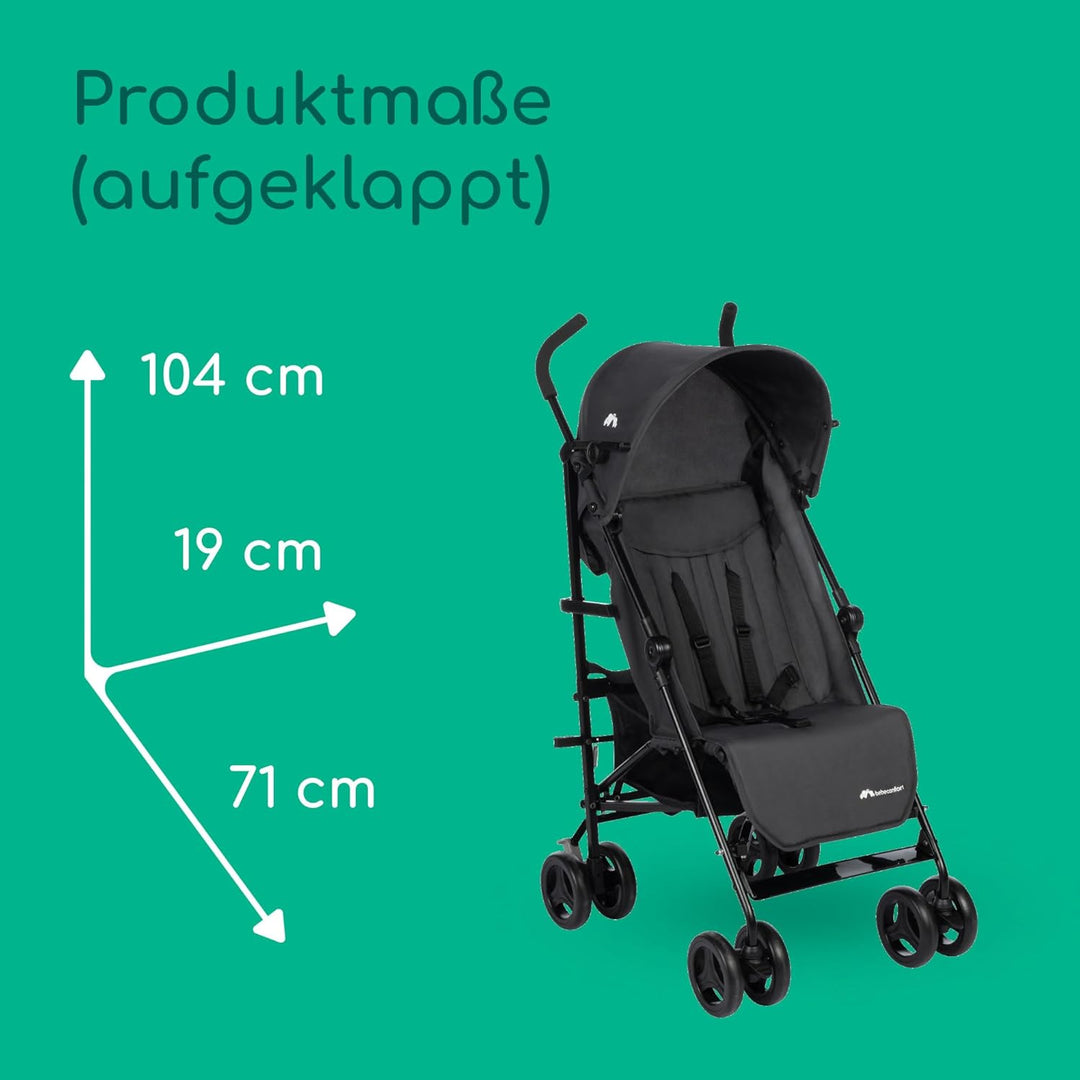 Bebeconfort Rainbow, Kinderwagen, Kompakt und Wendig, 6 Monaten bis 4 Jahre, bis zu 22 kg, Mineral G
