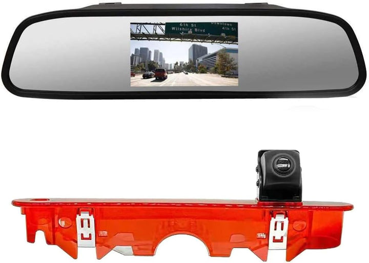 Auto Drittes Dach Original-Bremslicht-Rückfahrkamera, Ersatz für Kangoo II 2007-2021/Benz Citan Tour