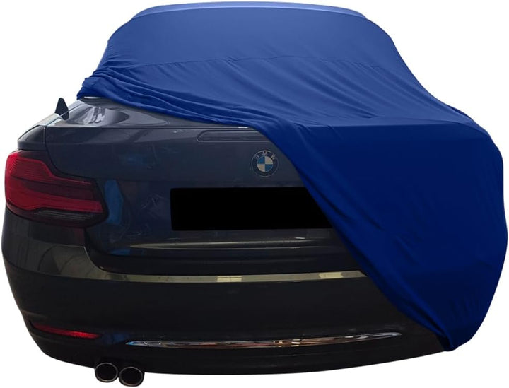 Indoor Autoabdeckung kompatibel mit BMW 2-Series (F22/F23) SUPER Soft Stretch