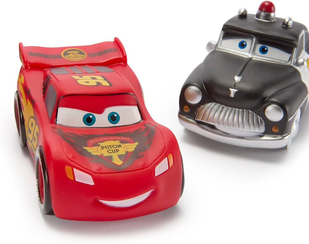 Disney Store Official - Pixar - Cars - Badespielzeugset - 5 Teile - Mit Lightning McQueen, Mater, Lu