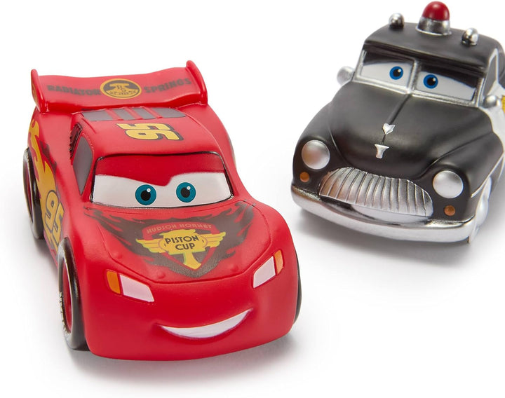 Disney Store Official - Pixar - Cars - Badespielzeugset - 5 Teile - Mit Lightning McQueen, Mater, Lu