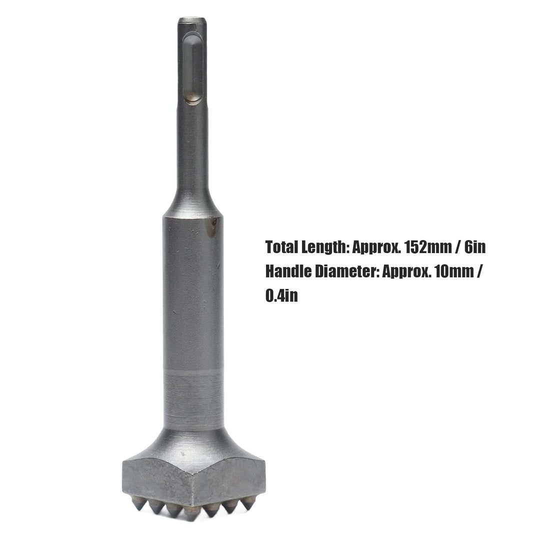Spacnana Vierkantkopf-Buchsen-Bit, 40cr-Stahl-elektrischer Blumen-Hammer-Spitzen-Nut-Meissel-Buchsen
