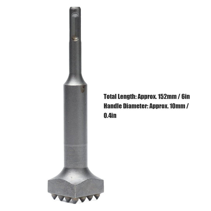 Spacnana Vierkantkopf-Buchsen-Bit, 40cr-Stahl-elektrischer Blumen-Hammer-Spitzen-Nut-Meissel-Buchsen