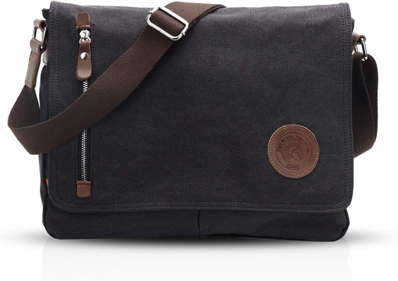 FANDARE Unisex Messenger-Tasche, 35,6 cm, tragbar, Umhängetasche, für Studenten, Reisen, Arbeit, Sch