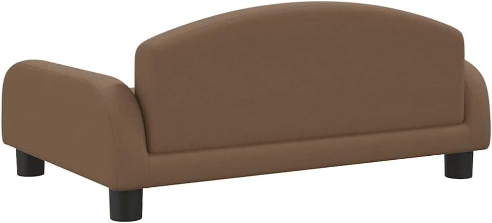 vidaXL Kindersofa Braun 70x45x30 cm Stoff 70 x 45 x 30 cm Braun, 70 x 45 x 30 cm Braun