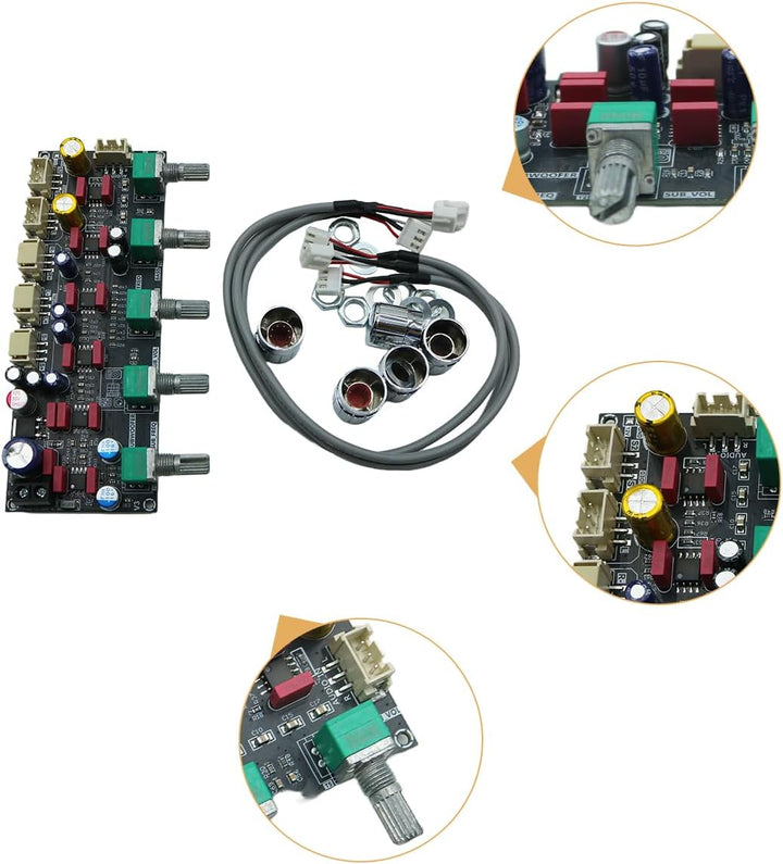 ZK-PRO1 HiFi Front Tone Board Stereo Subwoofer Operationsverstärker JRC2068 AMP