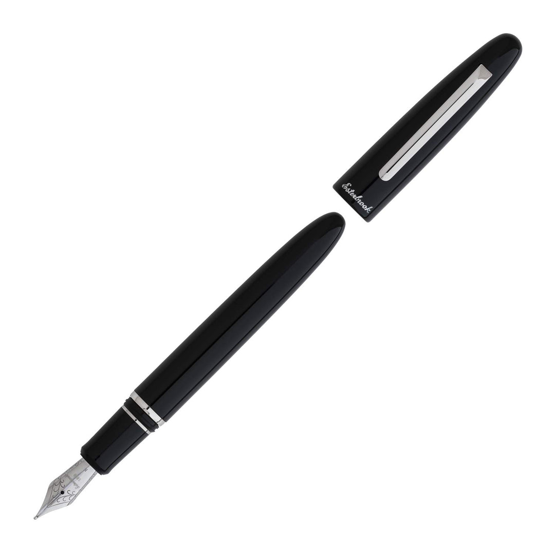 Esterbrook E106 Estie Ebony Füllfederhalter schwarz, Federstärke Breit Broad, Broad