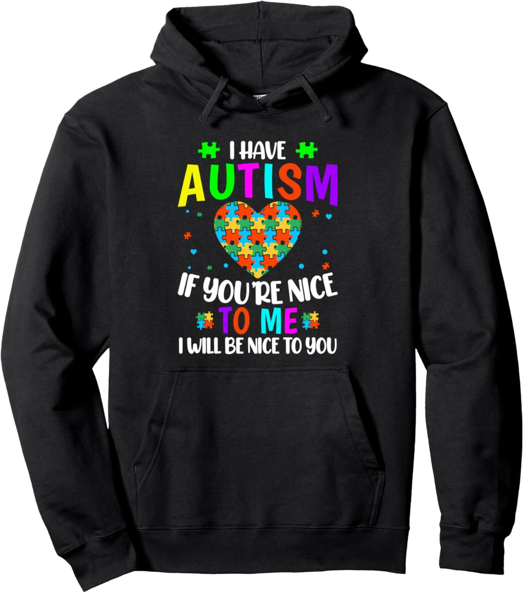 Akzeptanz Von Autismus Autistischer Stolz Neurodiversität Pullover Hoodie