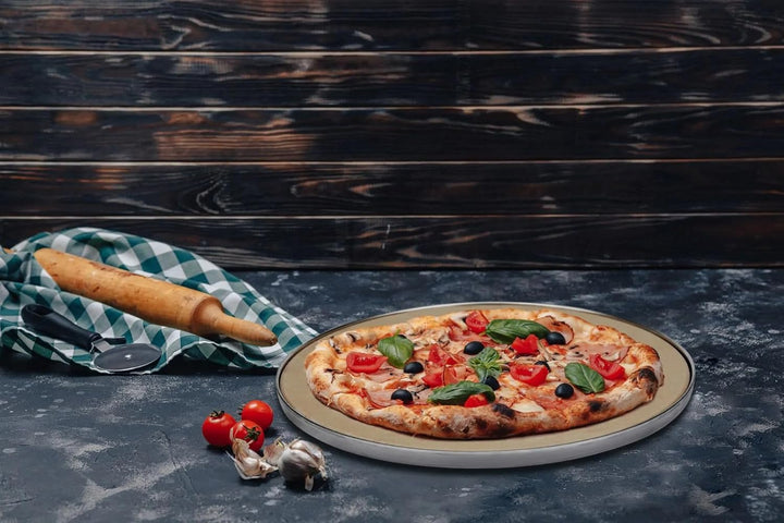 CADAC - Safari Chef 30 LP Deluxe + Pizzastein Pro 30 - Tragbarer Grill mit GreenGrill-Keramikbeschic