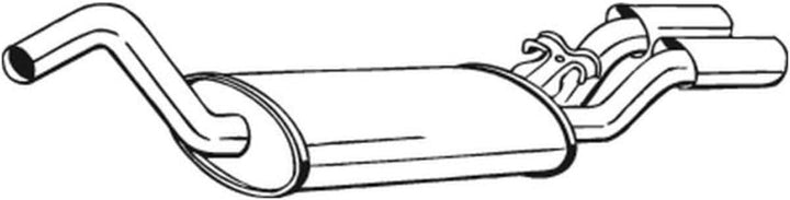 Bosal 105-127 Endschalldämpfer