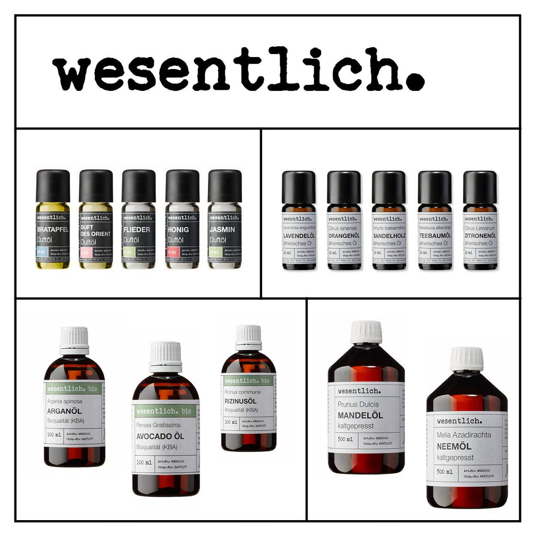 wesentlich. Neemöl kaltgepresst 500ml - 100% reines Öl (Melia Azadirachta)