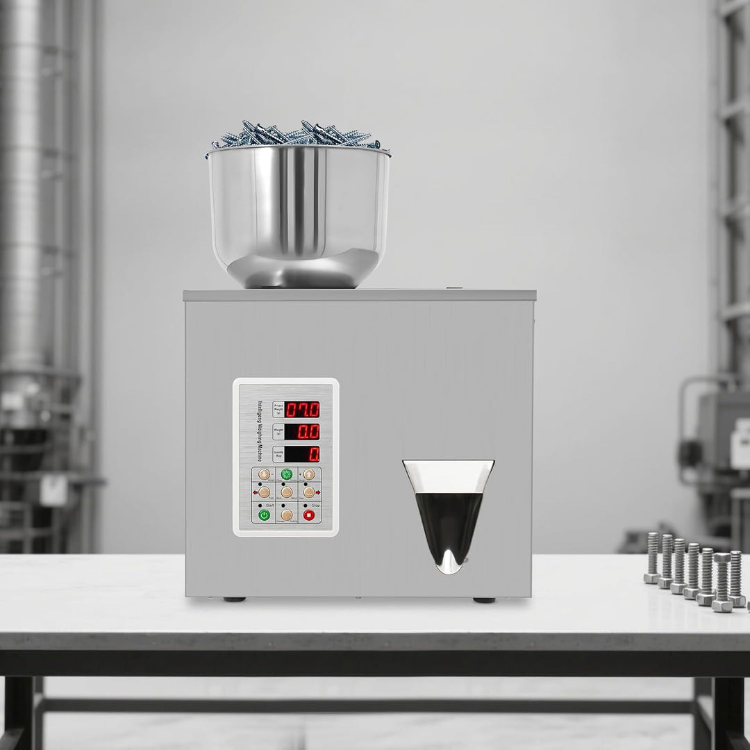 180W Pulver Granulat Abfüllmaschine mit LCD-Display,1-50g,2-5s/Bag | Automatische Pulverfüllmaschine