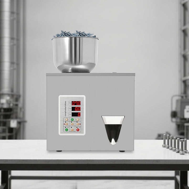 180W Pulver Granulat Abfüllmaschine mit LCD-Display,1-50g,2-5s/Bag | Automatische Pulverfüllmaschine