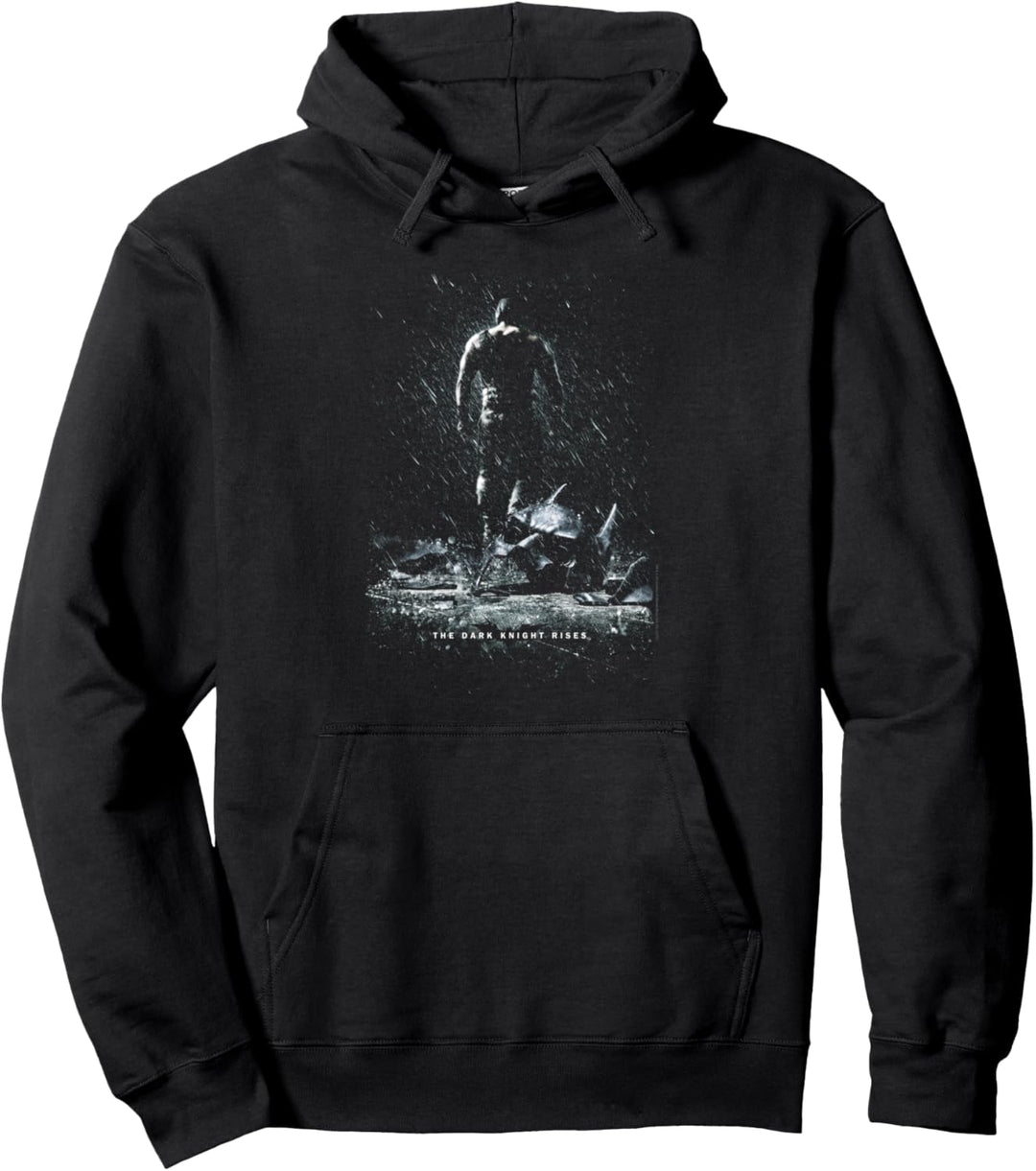 Batman Dark Knight Rises Bane Rain Poster Pullover Hoodie