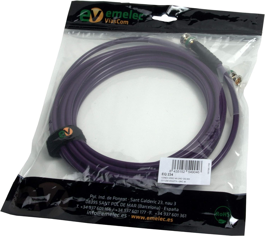 Emelec VíasCom EQ234 10 metros violett violett 10 metros, violett 10 metros
