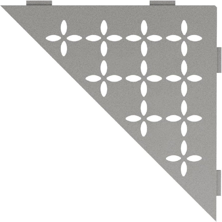 Schlüter SHELF-E-S1 210x210mm Floral Steingrau, Steingrau