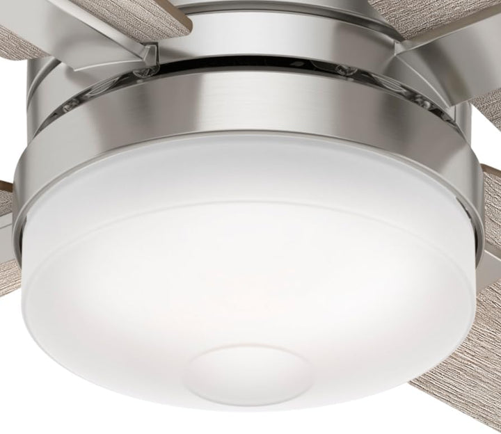 HUNTER FAN Deckenventilator Mercado 127 cm für den Innenbereich, mit Beleuchtung und Fernbedienung,