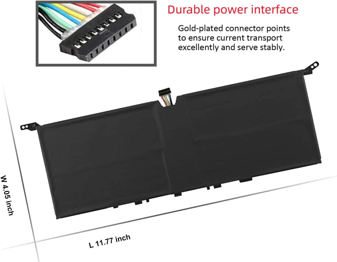 PUGASR L17C4PE1 Laptop Akku Kompatibel mit Lenovo Ideapad 730S-13IWL 81JB Yoga S730-13IWL 81J0 S730-