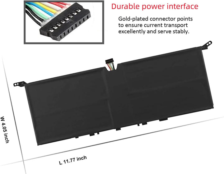 PUGASR L17C4PE1 Laptop Akku Kompatibel mit Lenovo Ideapad 730S-13IWL 81JB Yoga S730-13IWL 81J0 S730-