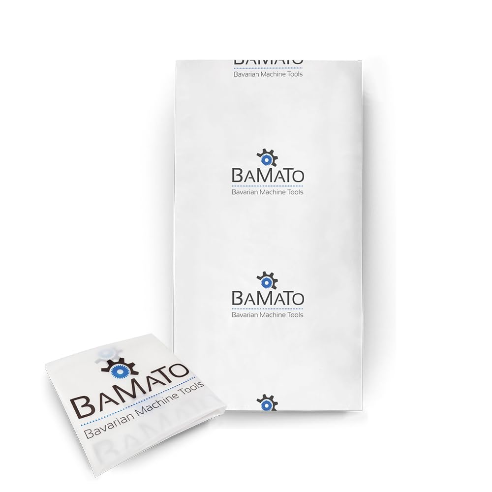 5x BAMATO Spänesack für Absauganlage – Reissfester Auffangsack, passend für AB-2530 & AB-3900, Staub