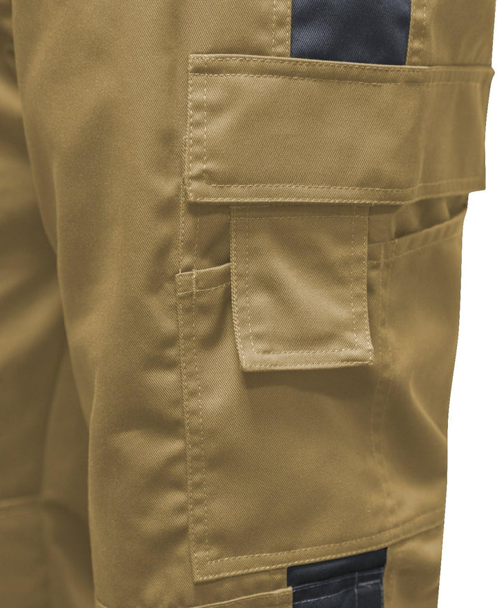 strongAnt Arbeitshose Herren Power Stretch Outdoorhose 30 Beige-grau / Canvas Kein Stretch, 30 Beige