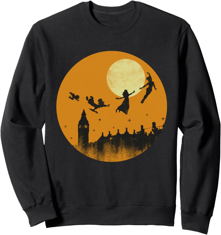 Disney Peter Pan and Darling Children Halloween Sweatshirt
