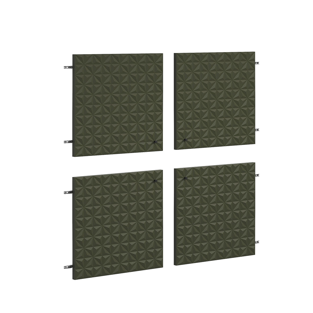 trendteam smart living - 4er Set Türen Highboard - Wohnzimmer - Sentra - Masse 60 x 60 x 2 cm - Farb