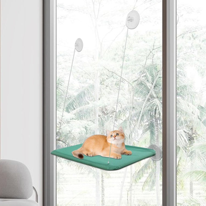 Katzen Hängematte Fensters, Katze Fensters Barsch Mits 4 Starken Saugnäpfen Platz Sparende Katzen Hä
