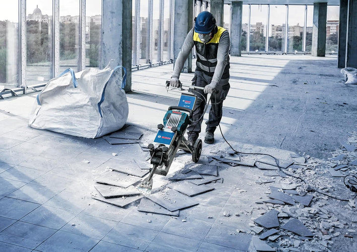 Bosch 1x PRO HEX 28 Bodenschaber (für Fliesen, Teppich, 510 x 152 mm, Professional Zubehör Zerkleine
